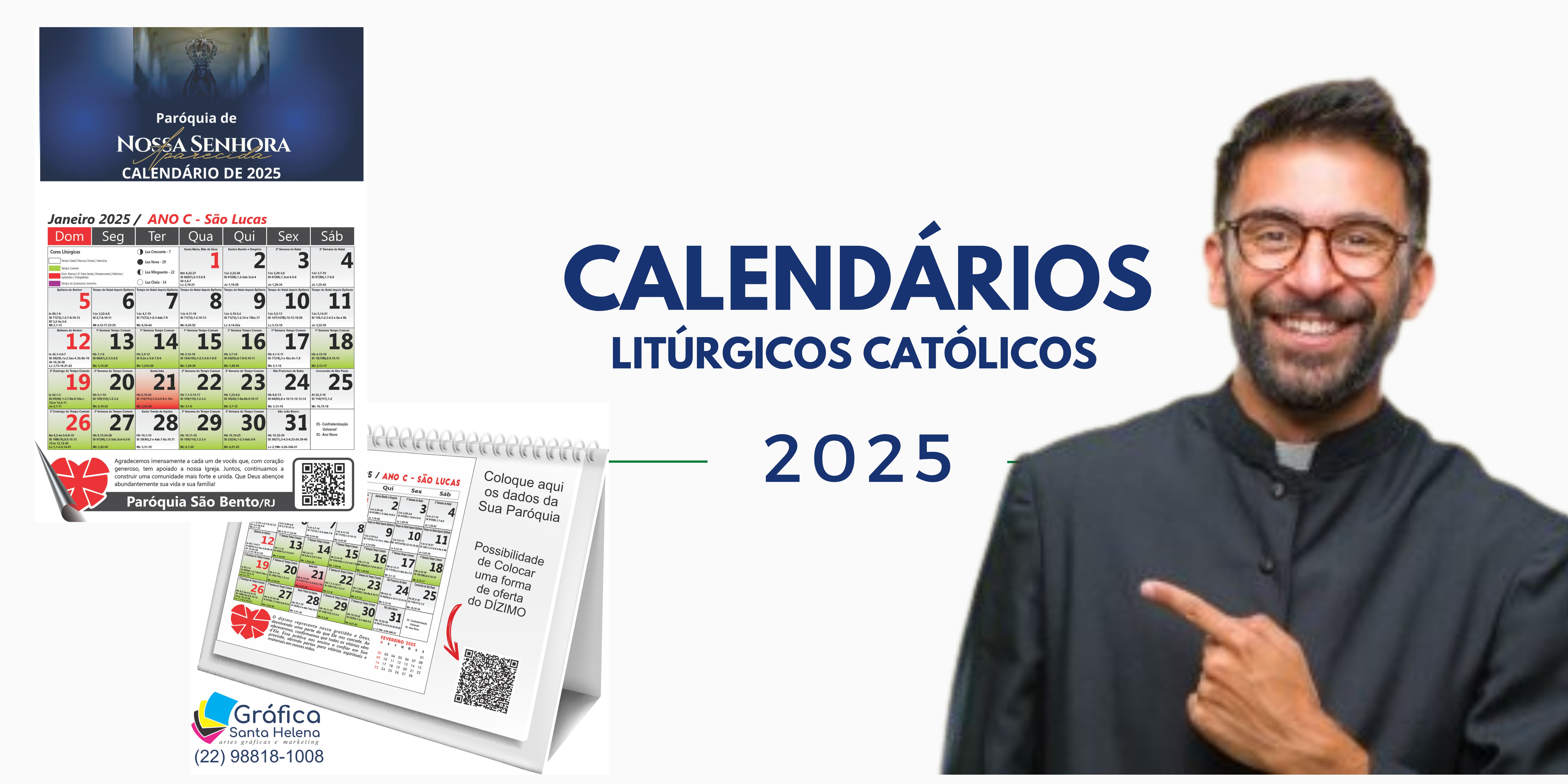 Calendário 2025 Liturgico