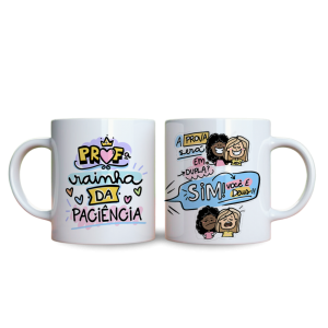 Caneca de Porcelana Branca Porcelana 9x11 cm 4x4   